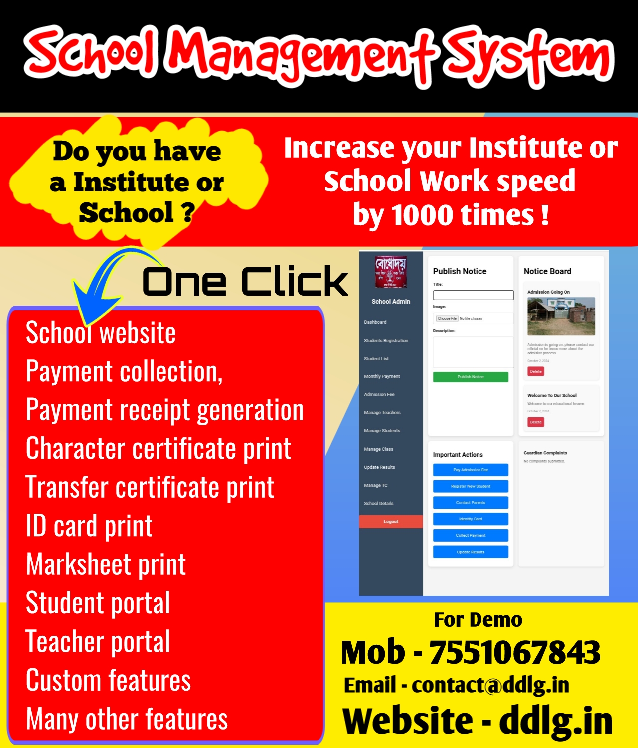 Smart School Management System